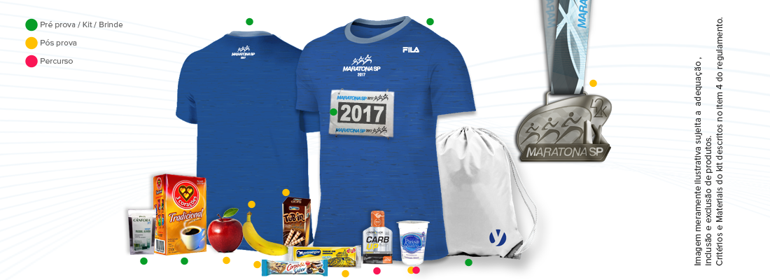 Kit Maratona Internacional de São Paulo