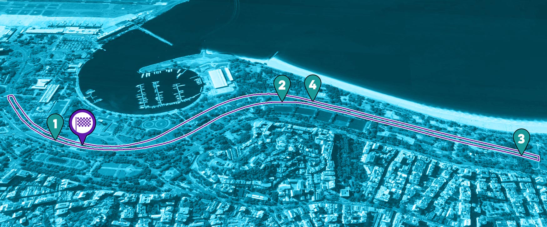 Mapa do Percurso 5k Coffee Run