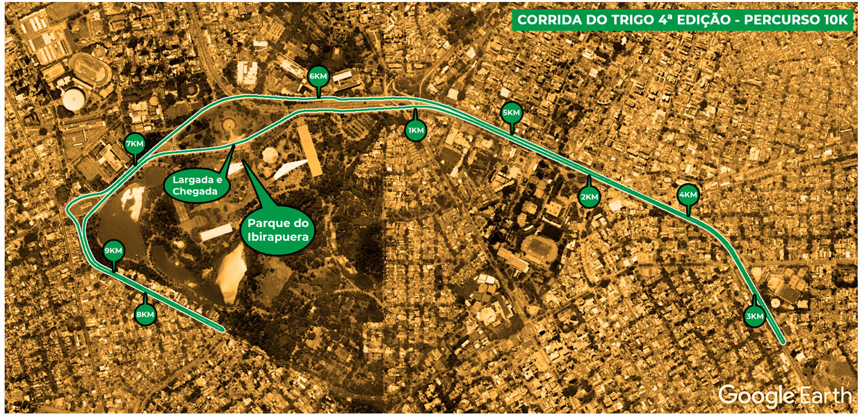 Mapa Percurso 10K