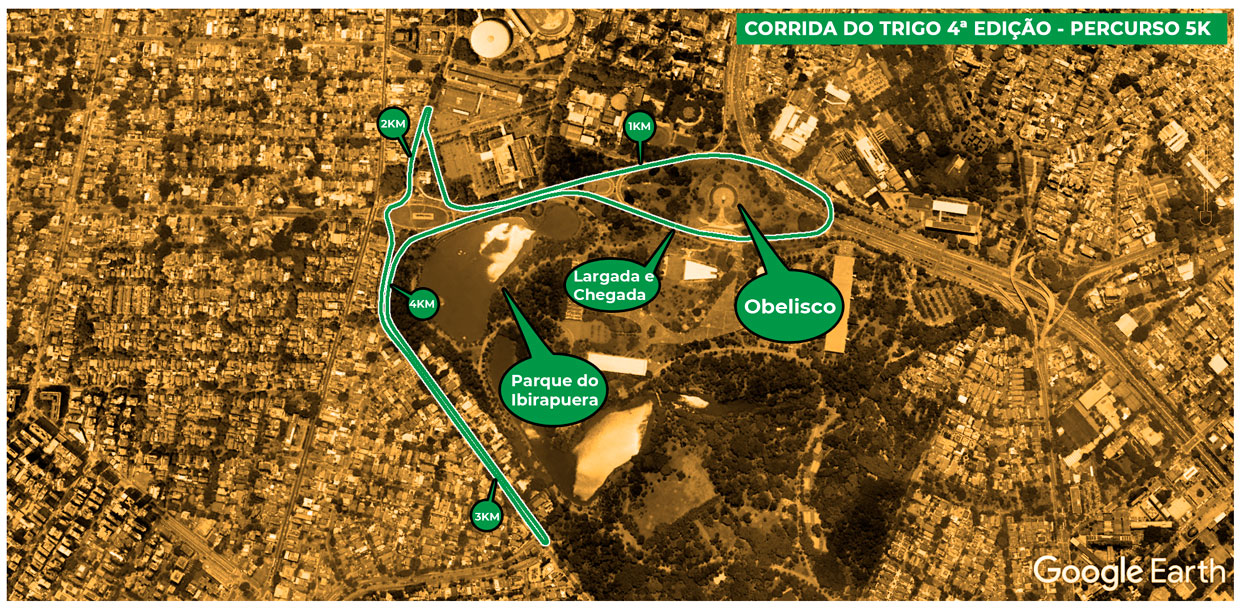 Mapa Percurso 5K