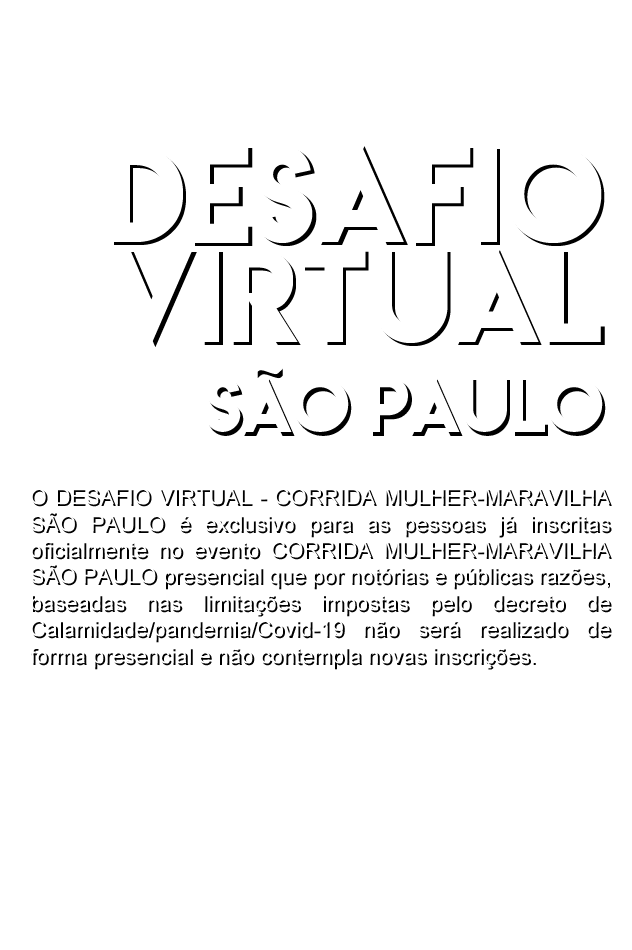 Desafio Virtual Mulher-Maravilha São Paulo