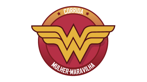 Logotipo Corrida Mulher-Maravilha