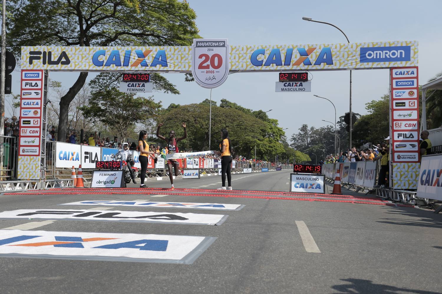 21ª MARATONA INTERNACIONAL DE SÃO PAULO: CAMPEÕES ENCABEÇAM LISTA DE ESTRANGEIROS