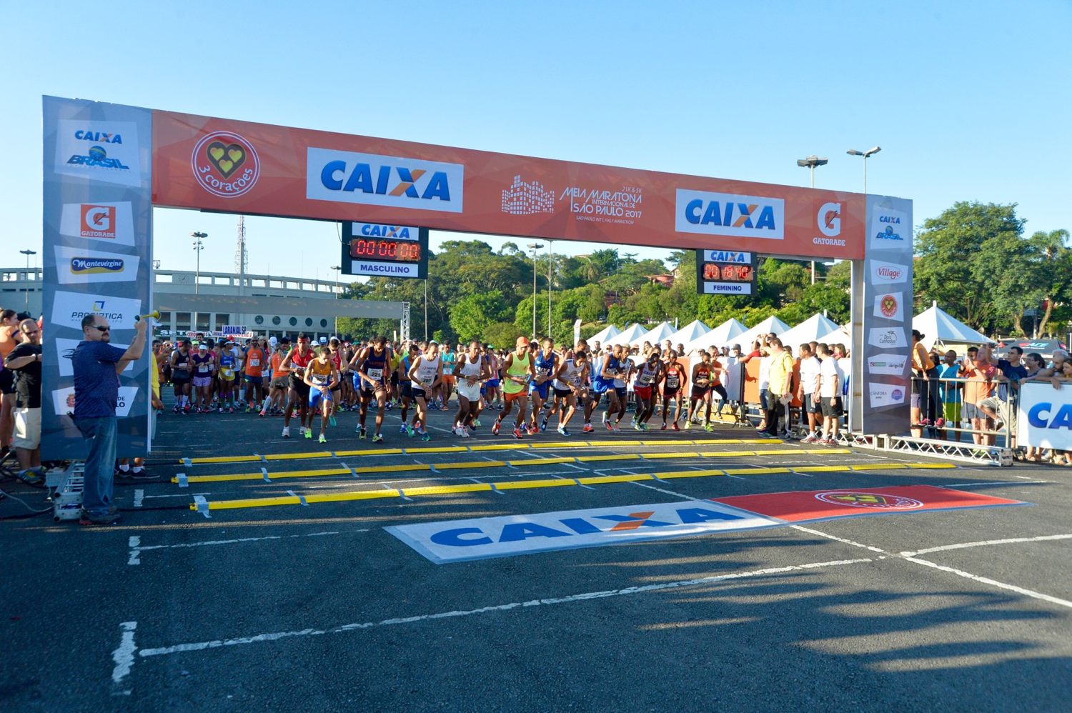 QUENIANOS VENCEM A 11ª MEIA MARATONA DE SÃO PAULO<