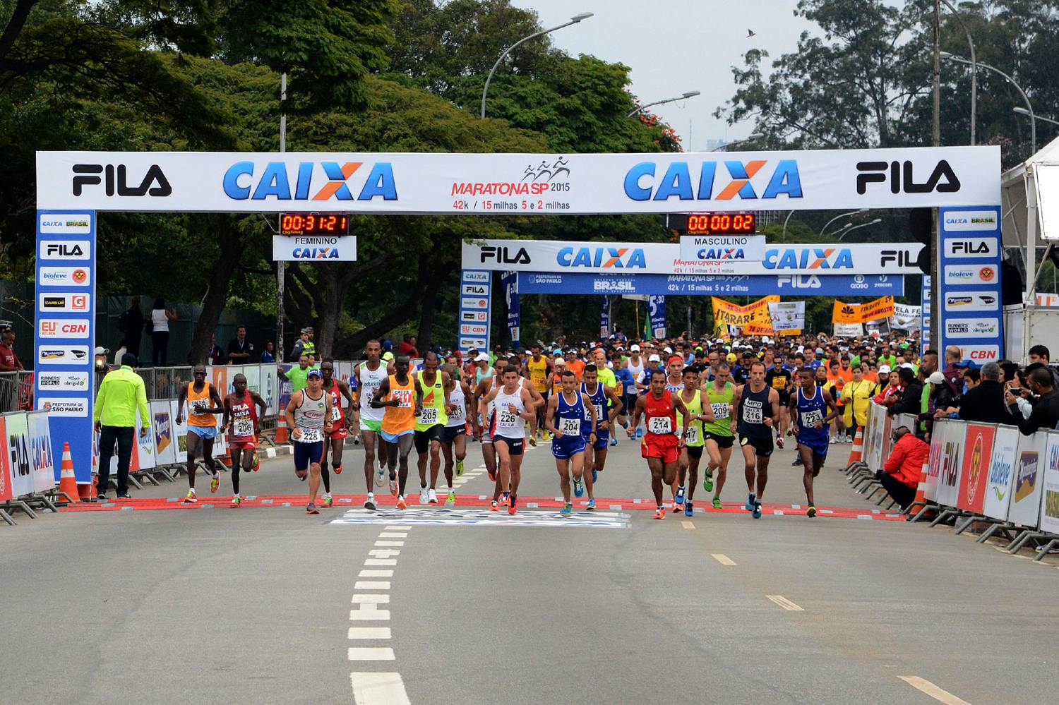 22ª MARATONA DE SÃO PAULO: INFRAESTRUTURA COMPLETA PARA OS COMPETIDORES