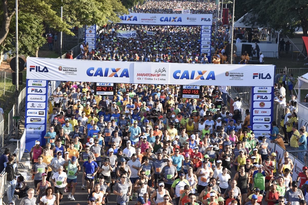 QUENIANOS VENCEM A 22ª MARATONA  INTERNACIONAL DE SÃO PAULO 