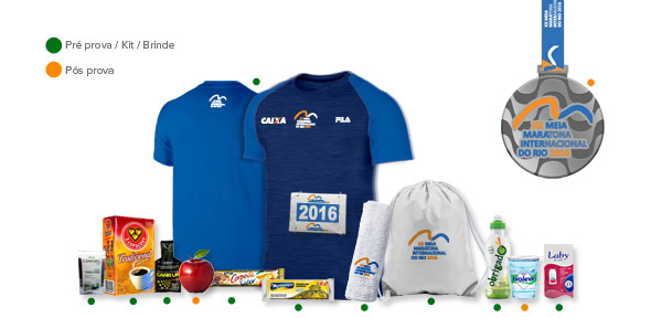 Kit Meia Maratona do Rio