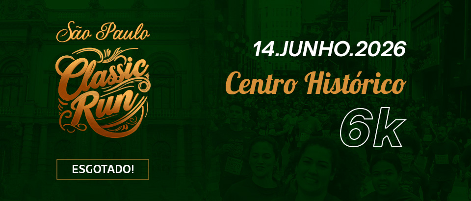 2&ordf; S&atilde;o Paulo Classic Run Centro Hist&iacute;rico