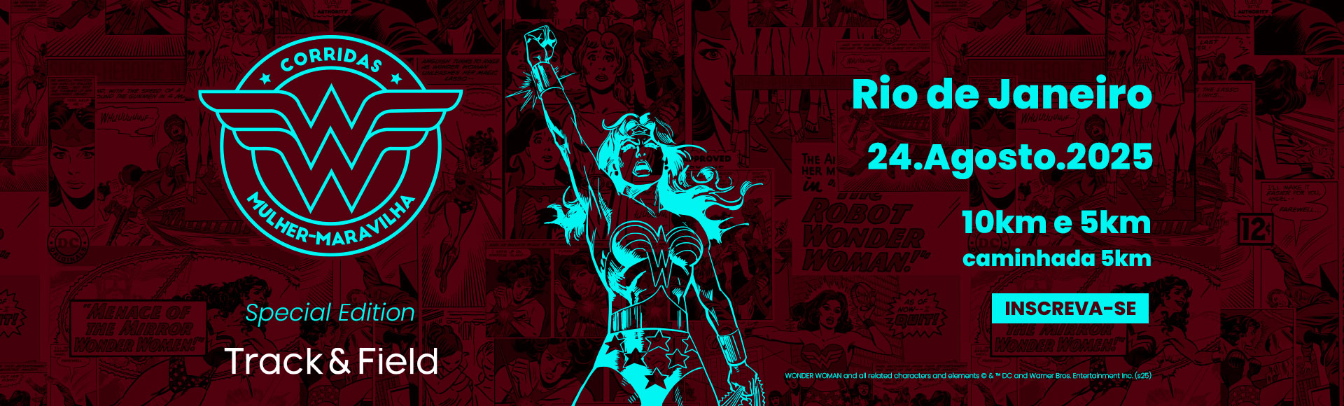Mulher-Maravilha Rio T&F