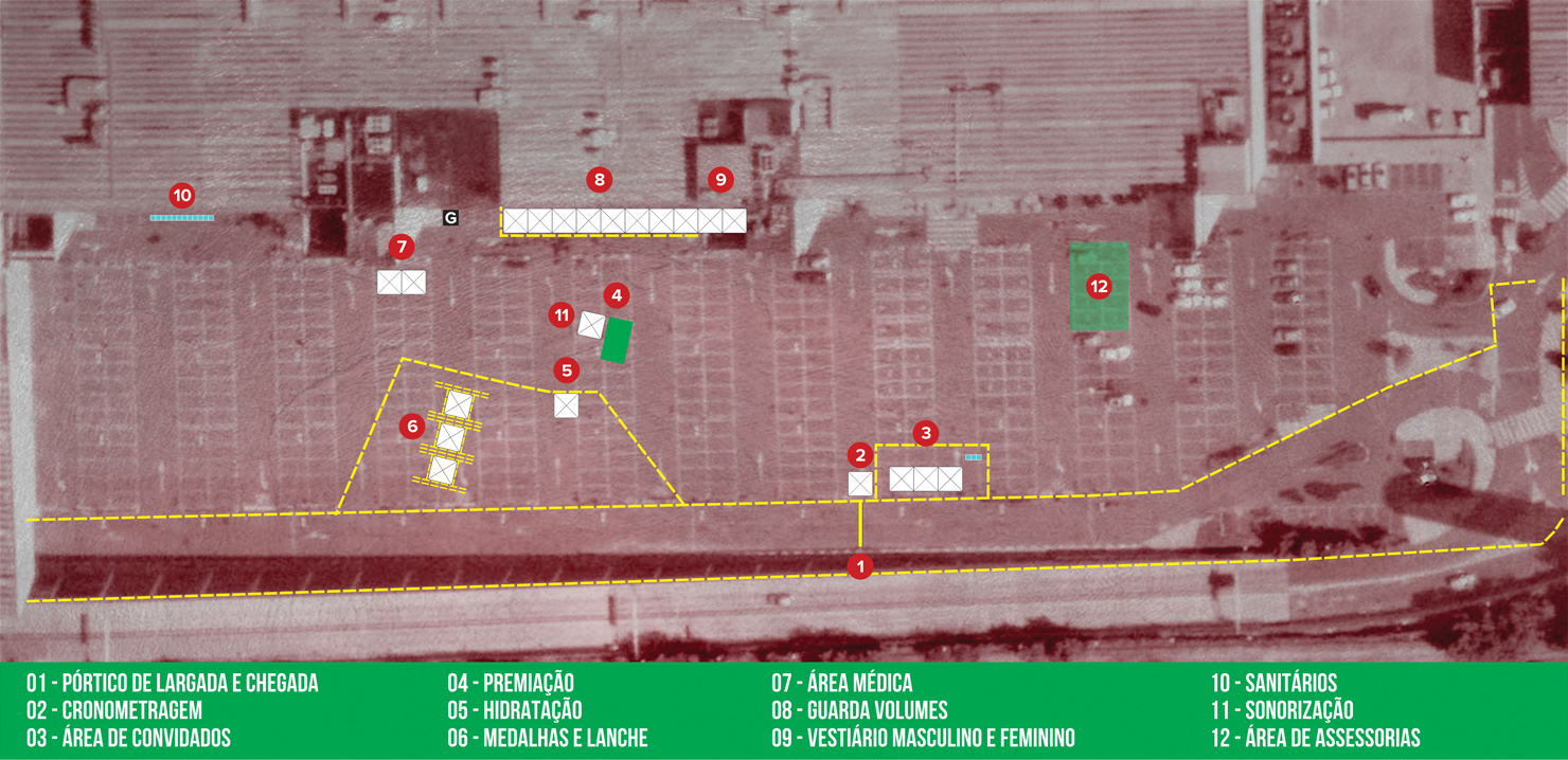 Mapa de Arena da Volta da Unio